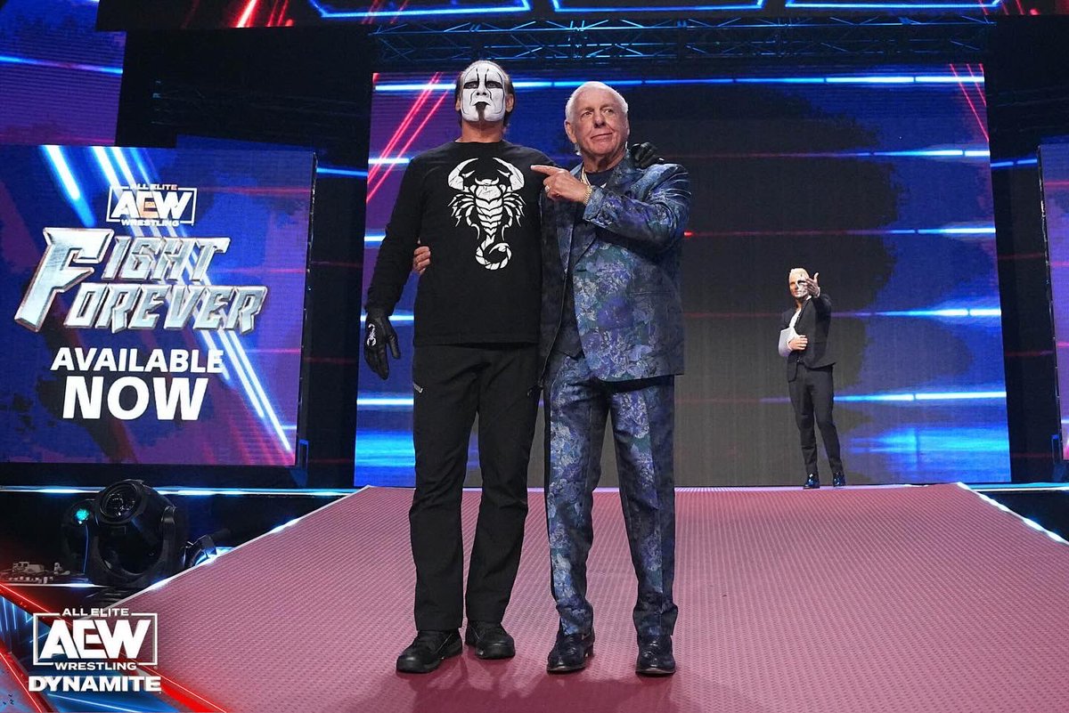 He put me on the map in the very beginning, and <a href="/RicFlairNatrBoy/">Ric Flair®</a> is going to be with me every step of the way to the end, and we’ll go out together in a blaze of glory!

🗣️ WWWOOOO! OOOWWW!

It’s showtime!