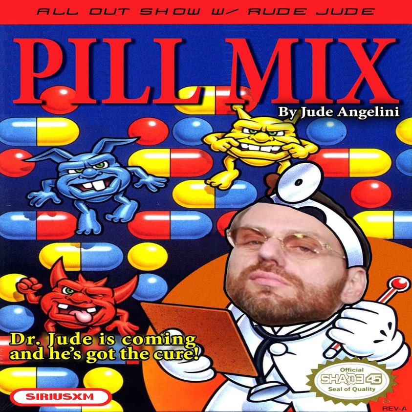 🎵It’s time for that PiLLY PiLL 💊

Jude’s #PiLLMiX is on the #AllOutShow NOW! 🎶

🎨: @ happyjoelucky39 [on IG]