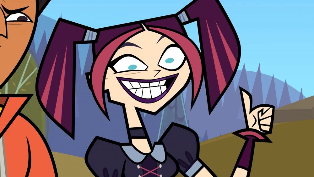 TDLoveDaily's tweet photo. today's most loved total drama character is Lauren! (Scary Girl) https://t.co/fxVGEARxbO
