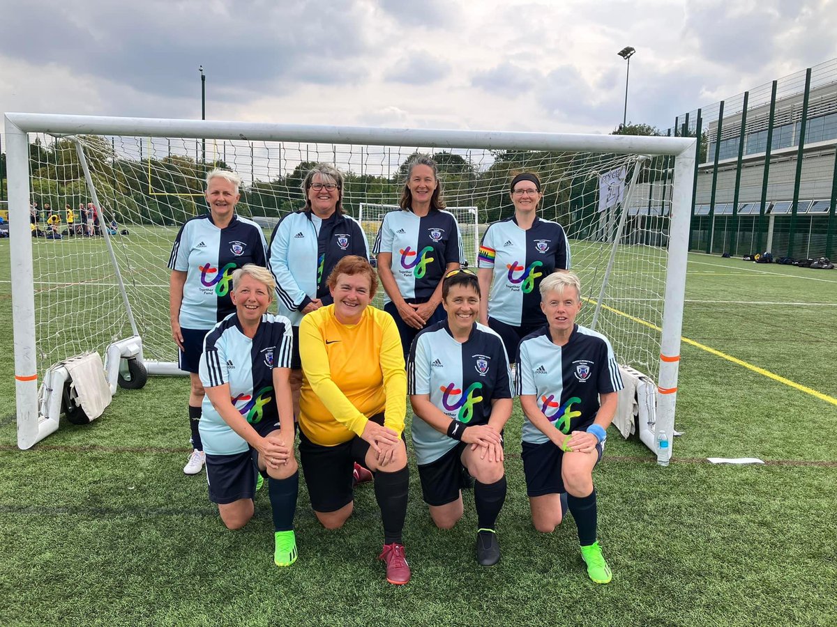 tauntonwfc's tweet photo. 17Sept 23 Fab day at the Walking Football O50s Womens National Cup in Nottingham. Great achievement from the team to reach the Semi Final against Bolton having come 2nd in our group stages and through to the semi final with 0-0 at full time and losing a finals place after pens. https://t.co/MD6TEOeNO3