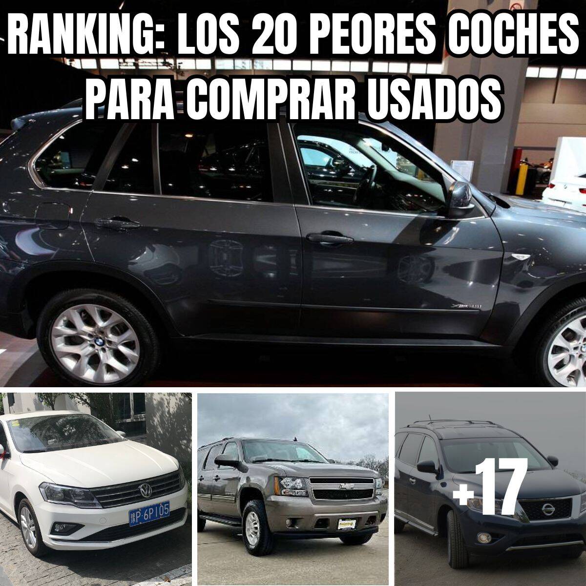 LifestyleLatino's tweet photo. Ranking: Los 20 peores coches para comprar usados