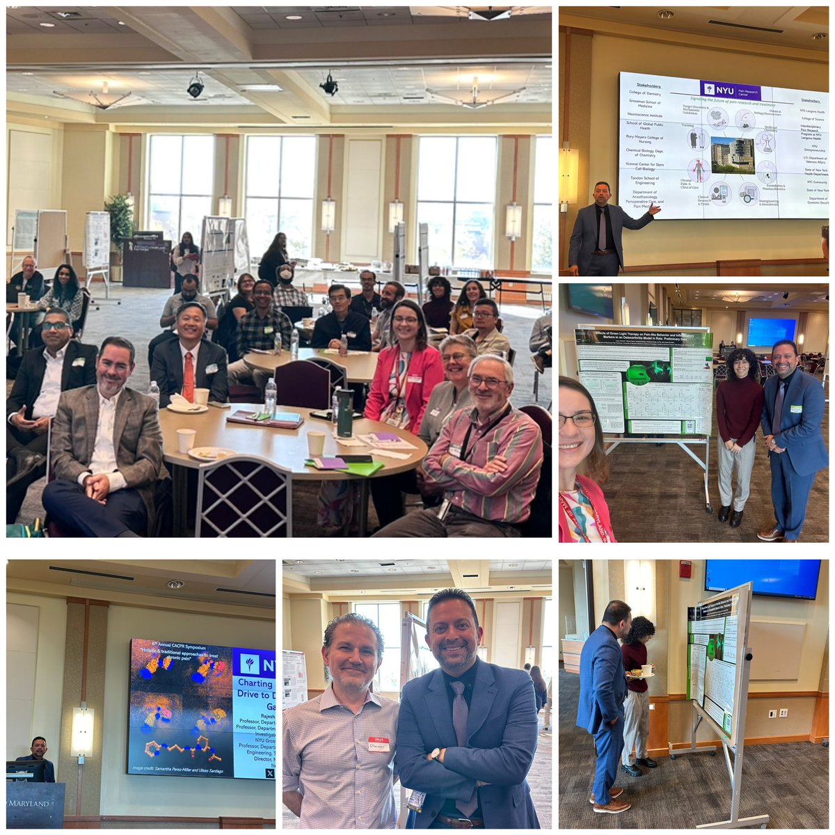 Thanks @DrJoyceDaSilva and @iankleckner for organizing a superb CACPR symposium 🎉@umdentistry & for the invite. Thanks also @mkc215, Rich Traub, Cyndi Renn, Center postdoc & graduate trainees. Congrats to the poster winners. Great to run into old friends & new 🤝colleagues.