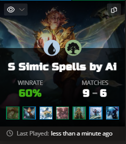 Tier 1 (Last) Round 3: Trying up to 18 wins or 6 losses. mtgsearch.it/archetypes/sta…