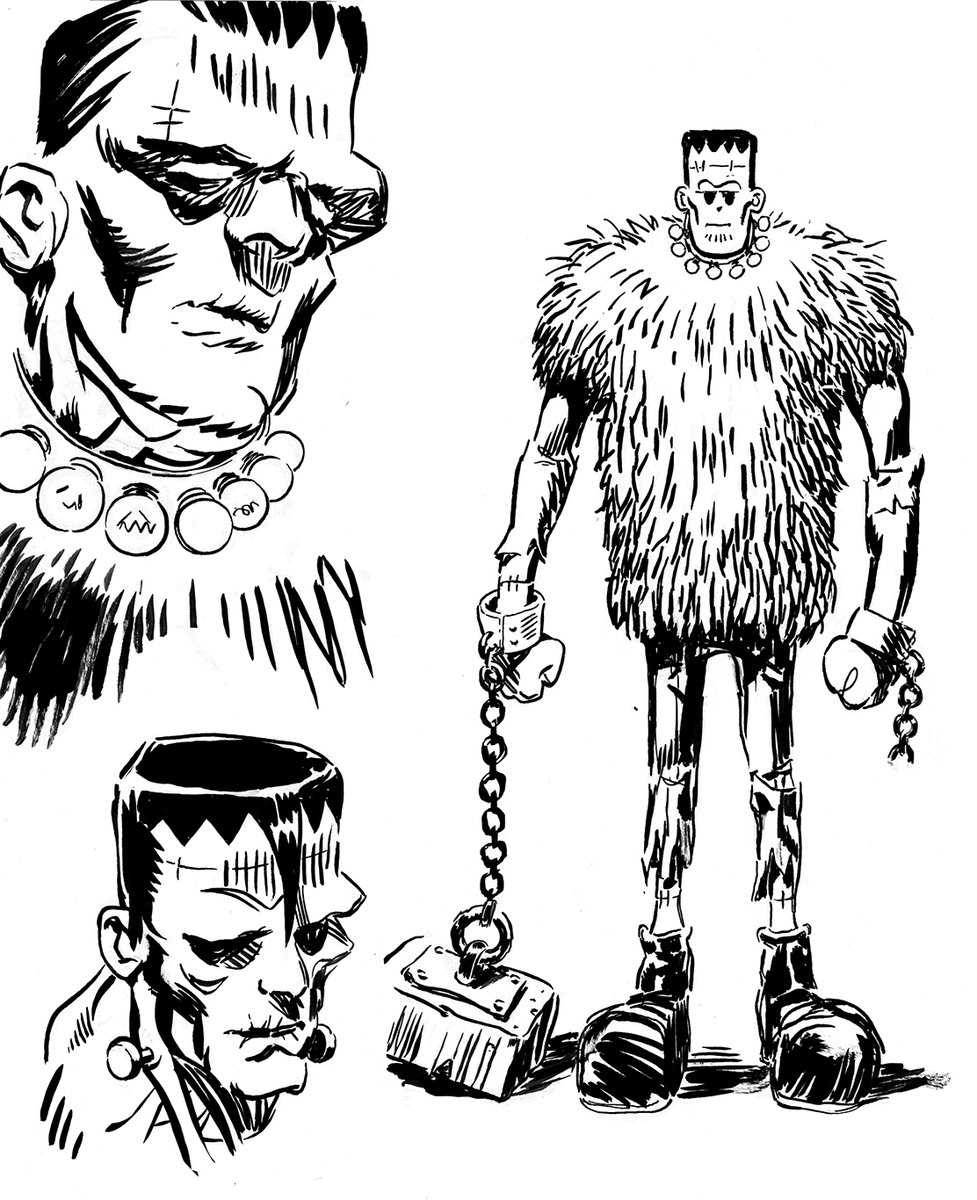 Some Frankensteins in time for Halloween!
Uns Franquenstonhos pro Halloween!
#Frankenstein