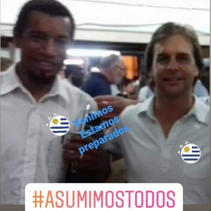 macedolemos15's tweet photo. @LuisLacallePou Mi Presidente buenas tarde,  desde la interna, que no lo veo personalmente   le mando un Gran abrazo desde Rivera, y mis felicitaciones por el gran gobierno, que está llevando adelante, soy Macedo un joven militante del Partido Nacional. https://t.co/W4gwTVlZGF