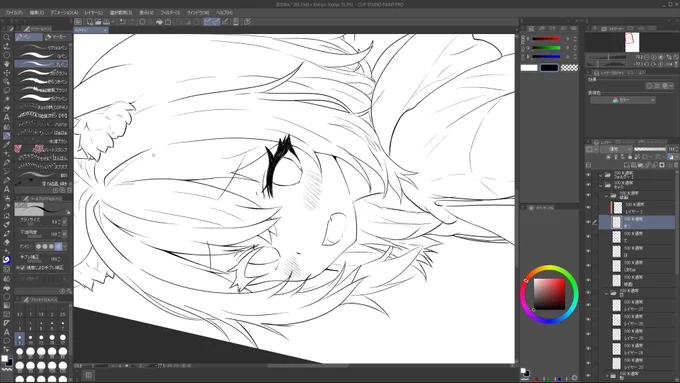 なんかすごく好評だったので頑張って加筆修正中ですちゃんと描いてます( * . .)" 