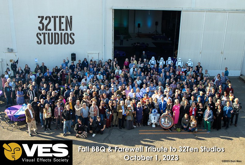 ICYMI: Check out the photos from the VES Bay Area BBQ & Farewell Tribute to legendary 32TEN Studios (formerly Kerner Optical, formerly @ILMVFX). Goodbye to the 'Loud bang on the slab' in San Rafael, California! View here: flickr.com/photos/visual-…