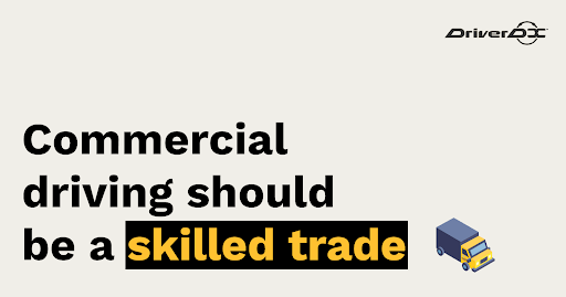 driverdxinc's tweet image. Commercial drivers get people and goods where they need to be. We’re asking the federal government to classify commercial driving as a skilled trade, giving it the recognition and resources  it deserves.

#DriversMovetheWorld
#Truckdriver
#BusDriver
#Drivers
