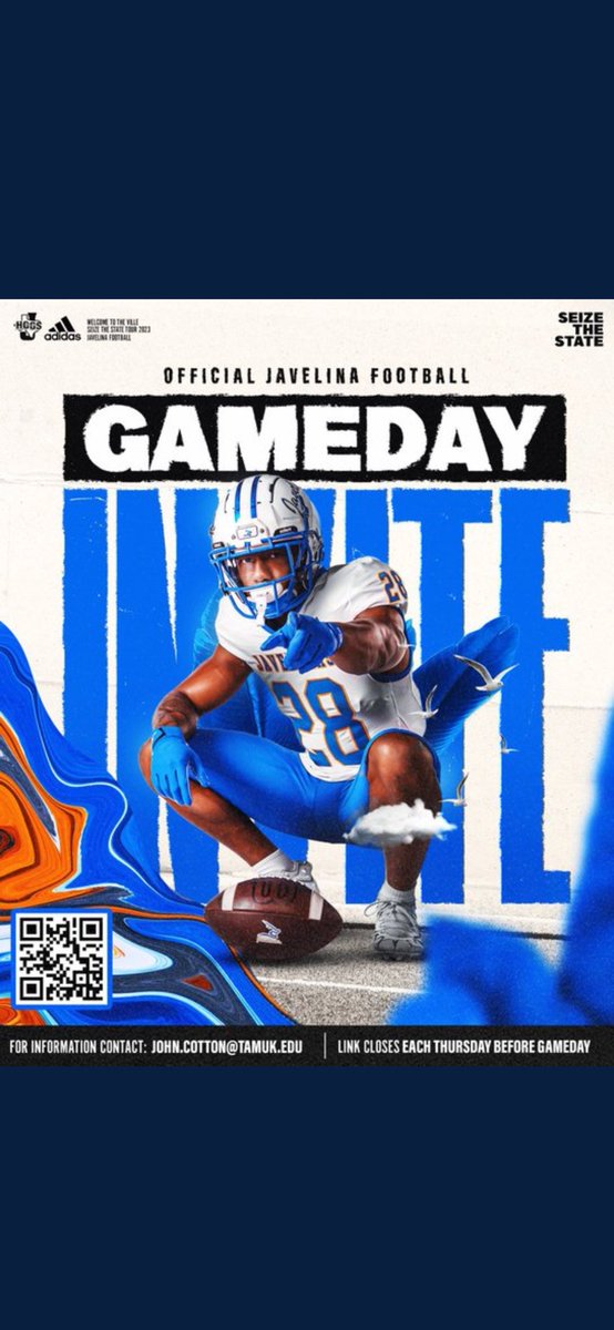 JadenHubble1's tweet photo. Thank You @CoachJoseph361 for the official invite! Excited to attend this saturday’s game, GO HOGS!
@AthleticsOgisd @JavelinaFB https://t.co/qdyz7CptDv