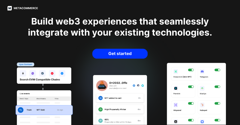 0xWatkins's tweet photo. Why do so many brands stumble in web3? Well, to start, most have no idea who their audience is, or what’s actually working – they're flying blind. 

We built Metacommerce - the customer data and activation platform for Web3 to help teams drive better outcomes. Try it free today.