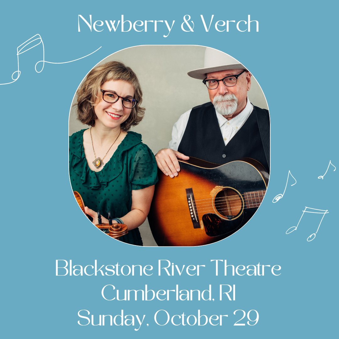 The last show of our fabulous October tour is Sunday afternoon in Cumberland, RI at the gorgeous Blackstone River Theatre! Join <a href="/JoeNewberry/">Joe Newberry</a> and myself at <a href="/BRTRiverfolk/">BRT Riverfolk</a> to celebrate tradition and welcome in November! riverfolk.org/events-tickets/
