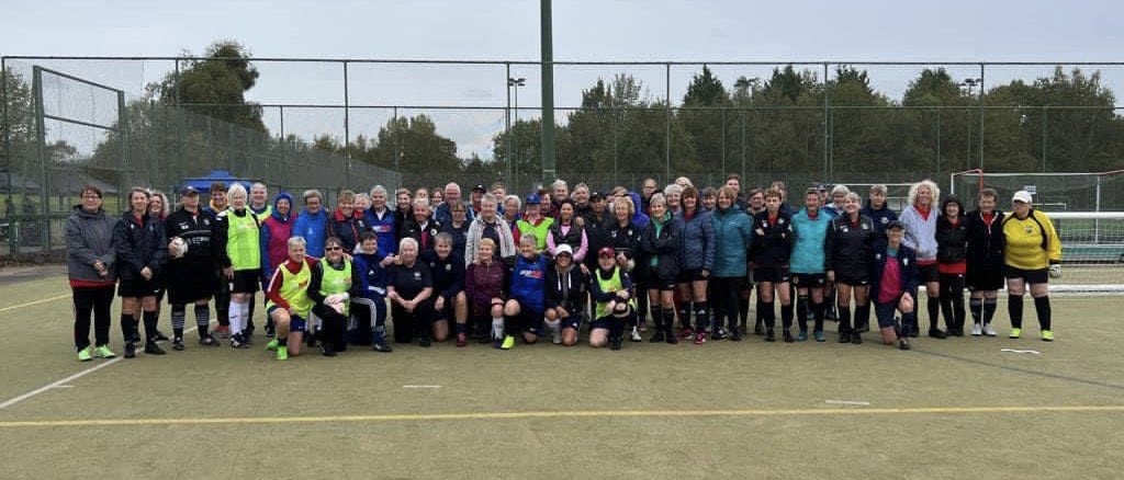 tauntonwfc's tweet photo. 1/10/23 What an amazing day yesterday for the first Womens over 55s Walking Football Festival in Aldersley, Wolverhamton.
With players attending from clubs across the UK, Scotland and Wales.
We had an absolute blast.
#womenswalkingfootball #WalkingFootball https://t.co/ojqrMWyrCX