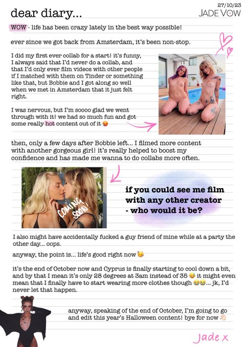 dear diary... 📝 https://t.co/YeSudEP0ym<a href="/tag/mvsales"class="tags"><span>#mvsales</span></a>