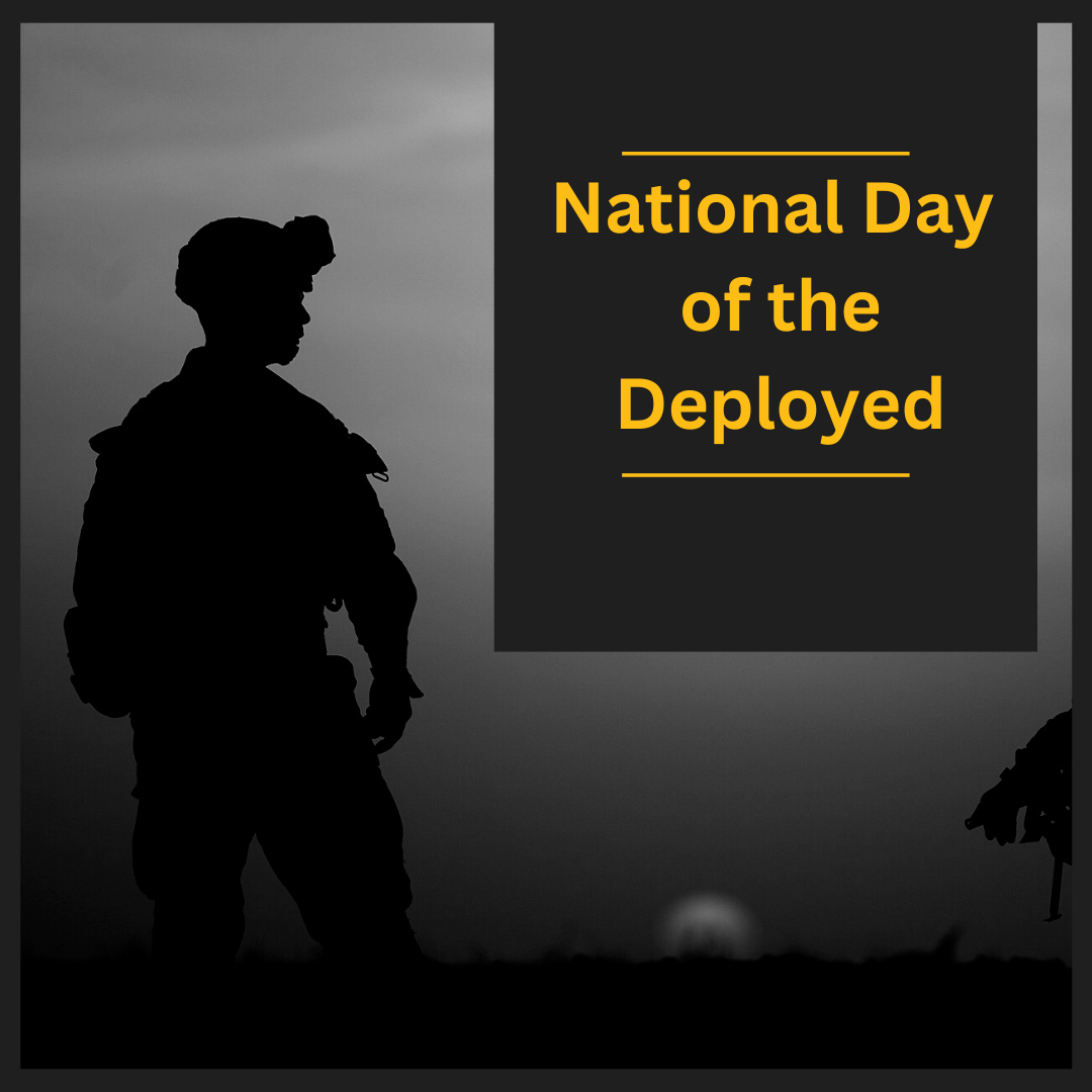 Today we honor and recognize all those who are deployed and have been deployed 🇺🇸🫡

#dayofthedeployed #deployment #military
