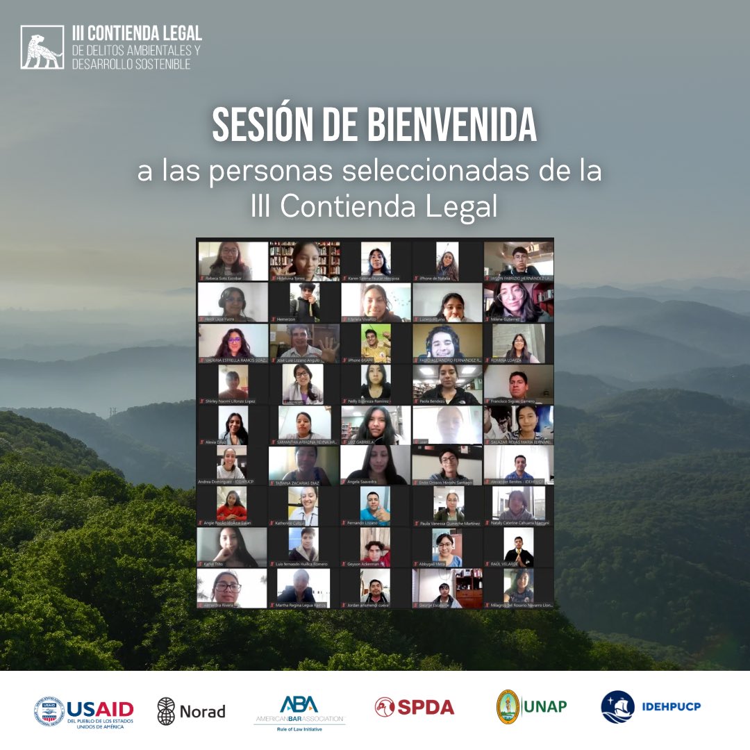III Contienda Legal de Delitos Ambientales tweet media