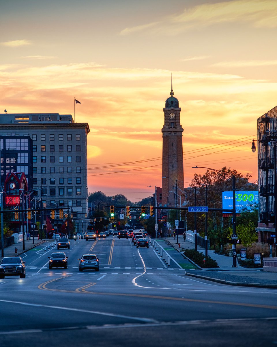 West Side Market sunset 🌅