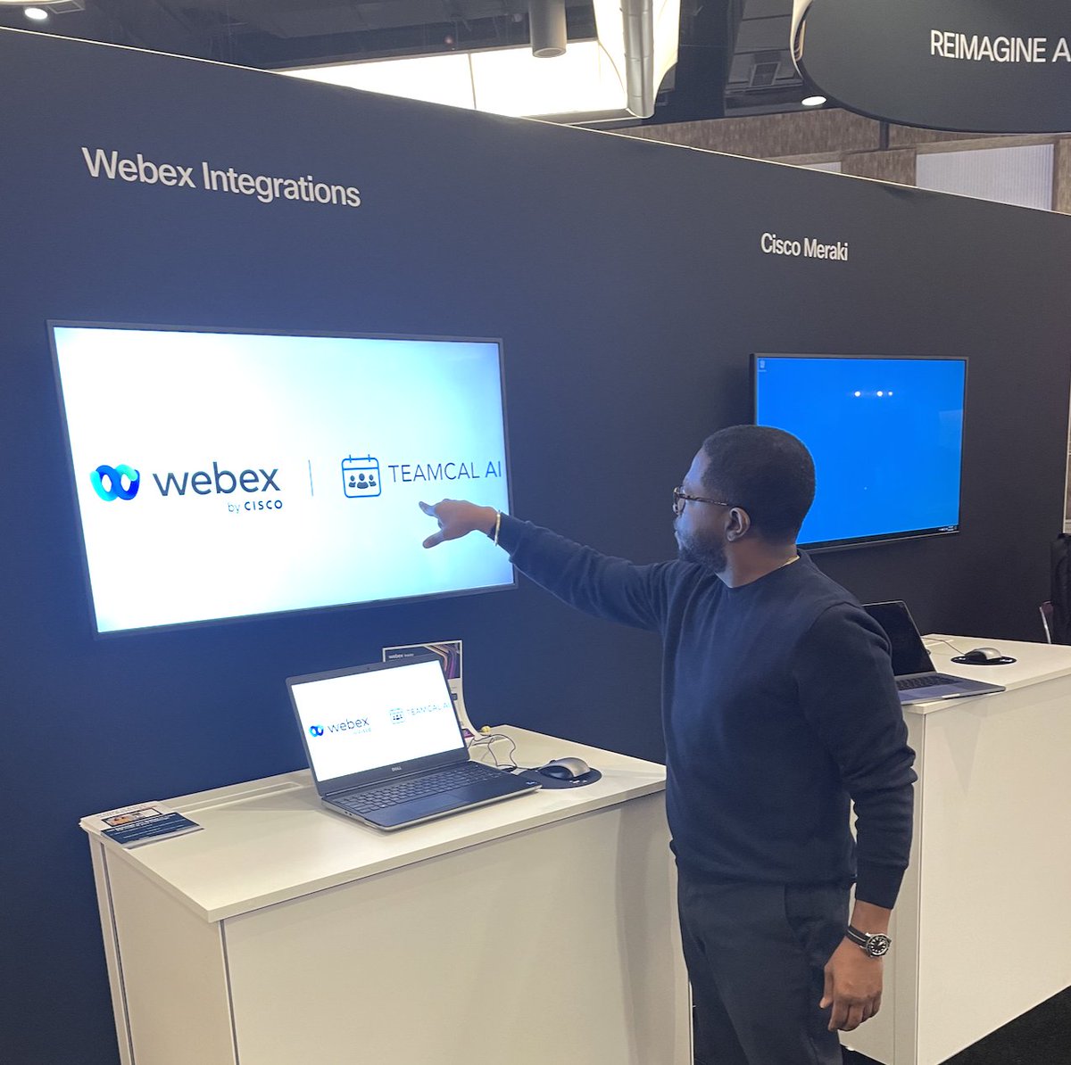 irajlal's tweet image. Redefine Team Scheduling with TEAMCAL AI
at @Webex #webexone 🚀 teamcal.ai/webex
#teamcalai #schedulingsoftware #modernteam #productivity #teamcalendar #teamscheduling #changetheworld #oneteamatatime #productivitytools @Webex @Cisco #webexapp