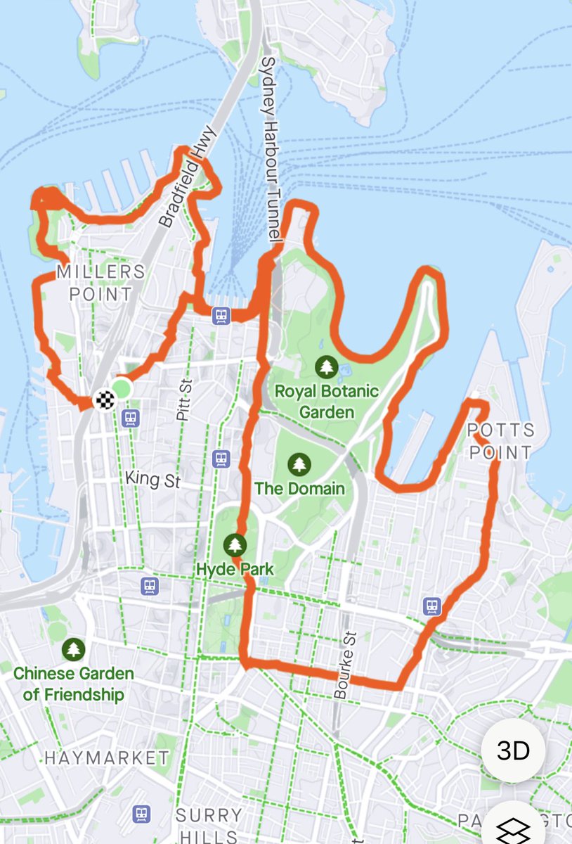 Good morning Sydney! 

Was supposed to be a short run but got distracted by memories of old haunts and good times  (🙈). 

It’s good to be back 😊