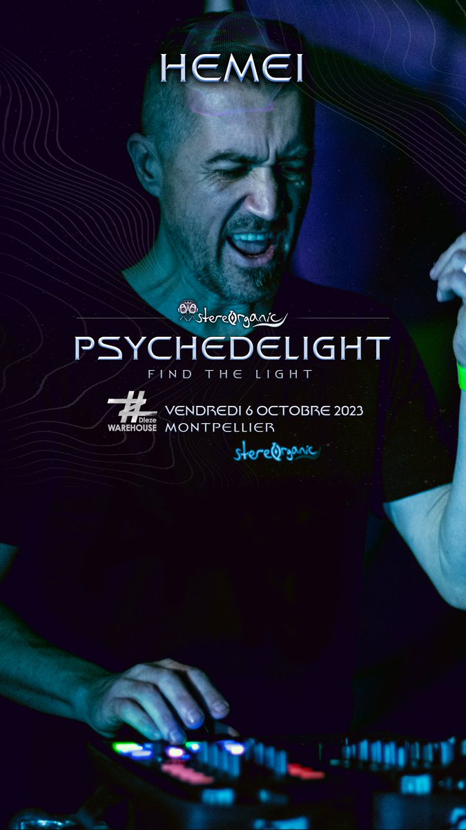 Hemei @ Psychedelight  - Find The light (06/10/2023) youtu.be/r5A718mLGOw?si… via <a href="/YouTube/">YouTube</a> 🤩