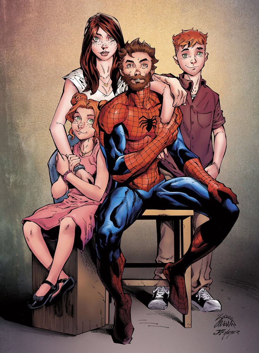 DiscussingFilm's tweet photo. ‘ULTIMATE SPIDER-MAN’ will follow an older Peter Parker becoming Spider-Man. 

Jonathan Hickman says they “really wanted to lean into him starting his super hero life from a very different place than what's traditionally expected.”

(Source: https://t.co/KxNW8HhDnE) https://t.co/VwgNYmkGp4