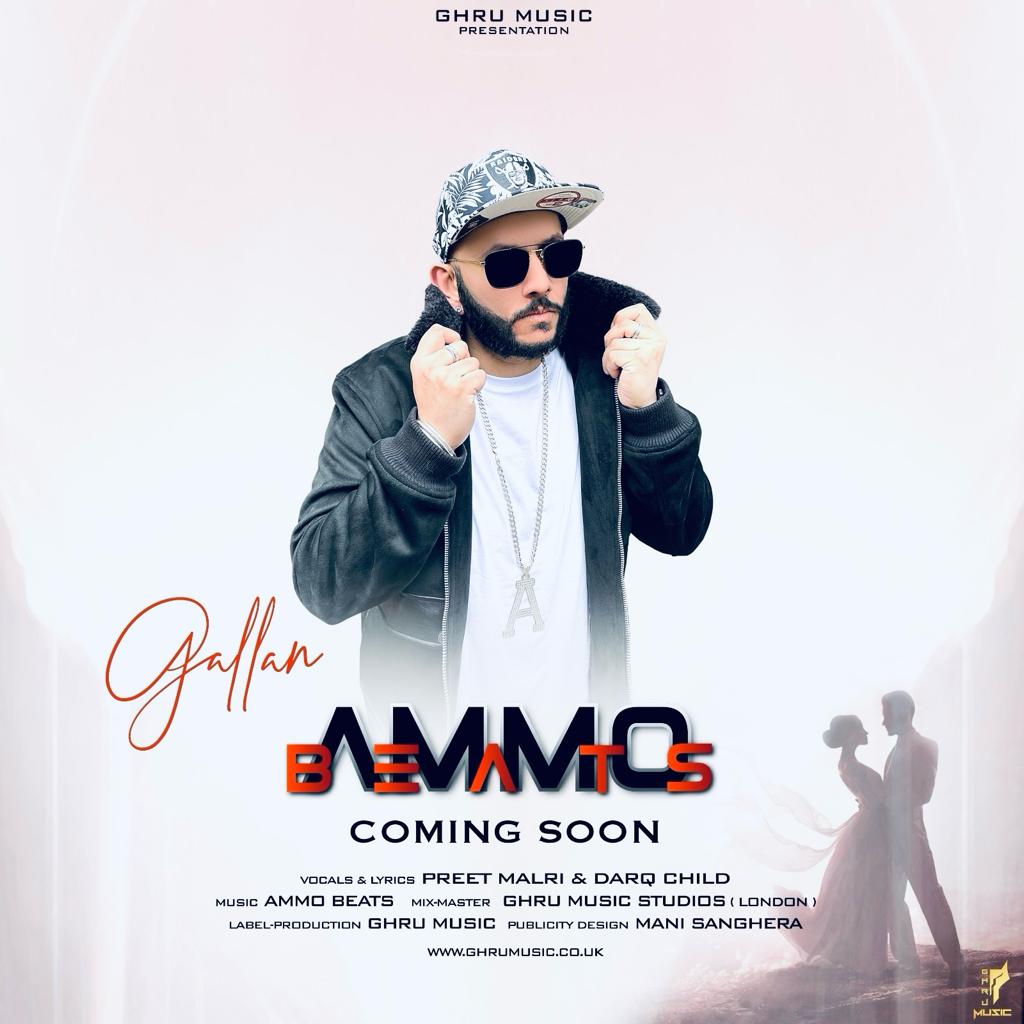 Ghru Music 💥Gallan
Song - Gallan
Vocals - @singer_preet_malri &amp; @officialdarqchild  
Music - <a href="/AmmoOfficial/">Ammo</a> 
Mix/Master-
#GhruMusicStudios
(London) 
Publicity Design - @mani__sanghera_design 
Label - <a href="/Ghrumusic/">GHRUMUSIC</a> 

Coming Soon 
ghrumusic.co.uk 📀

Like/Share/Follow