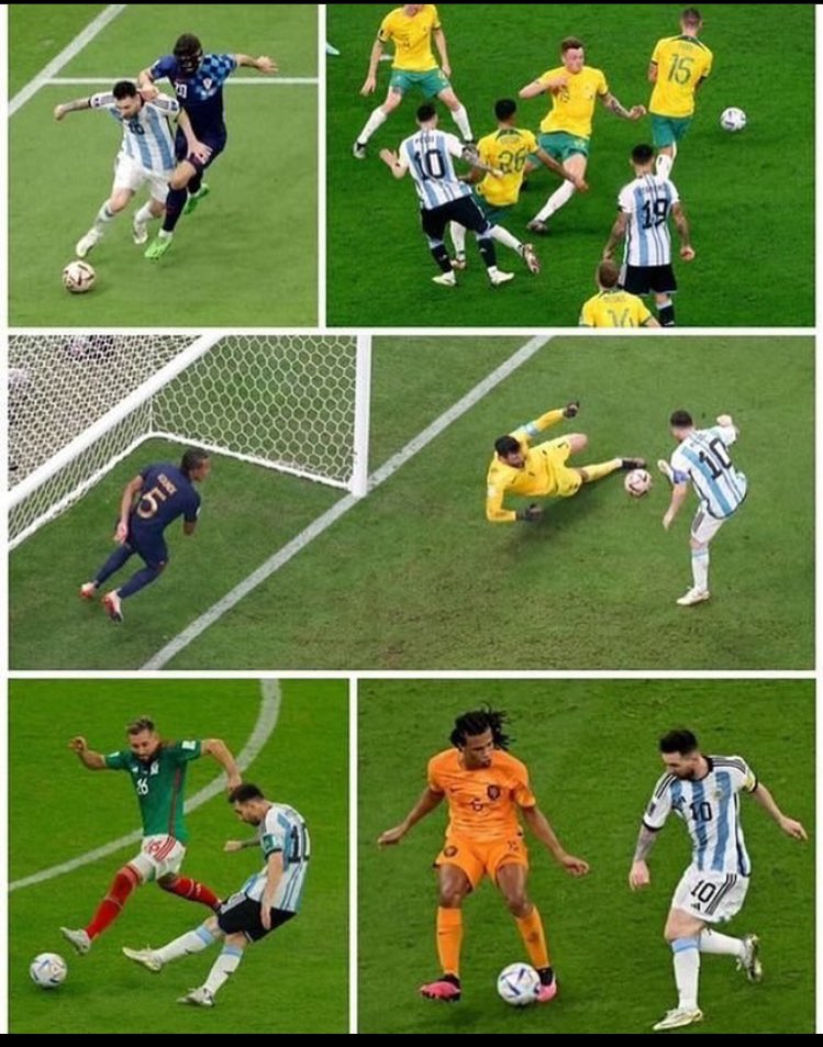 When Argentina needed Messi, he responded! These are the decisive moments. 🐐