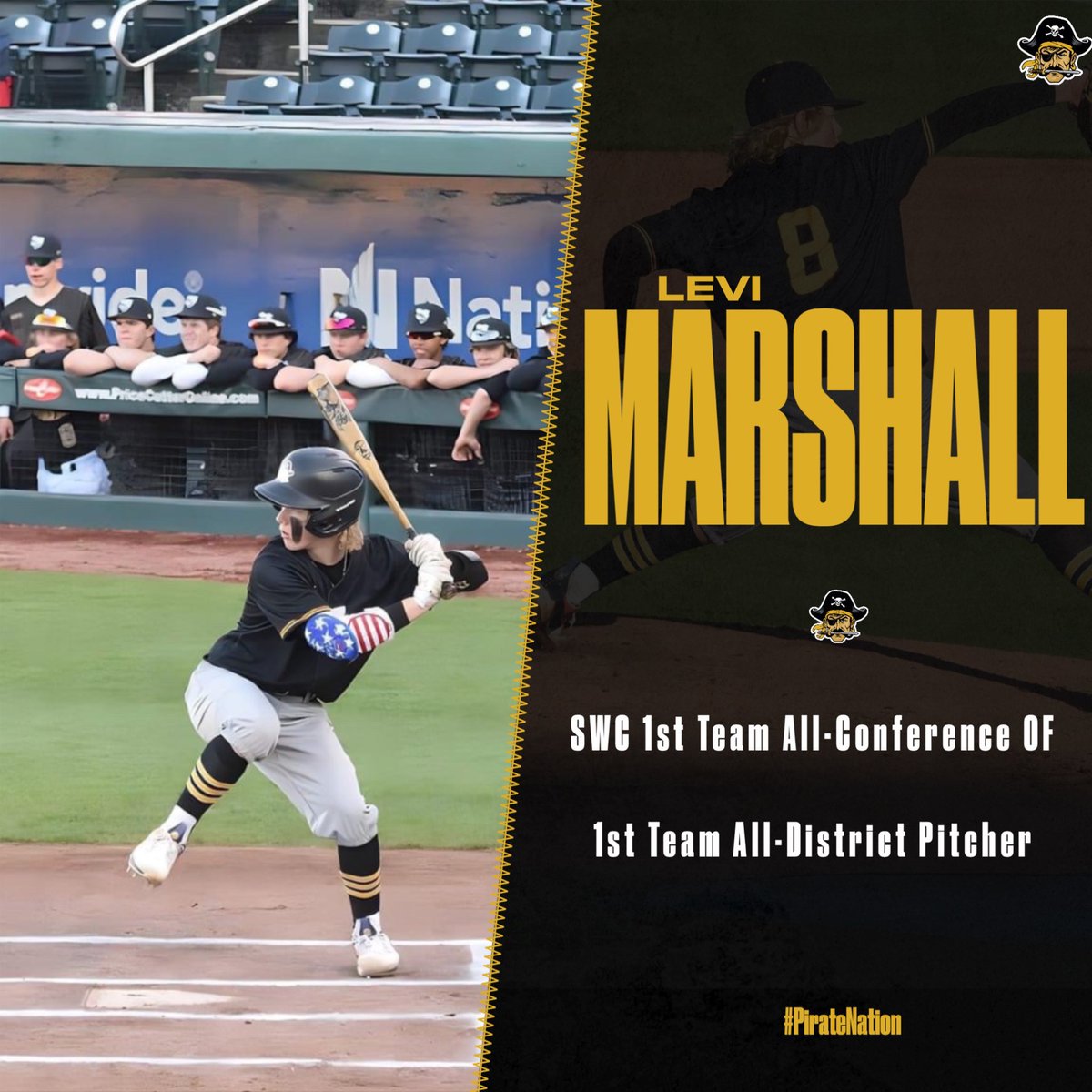 shomebsbl's tweet photo. Mr. Marshall, welcome to the party!  Sho-Me Select invite accepted.  Levi Marshall, @levimarshall726, Pleasant Hope, 2024, CF/P, MSU-West Plains, @NickHerrinsAs. Levi will play anyone, anywhere!  Let’s Go!! https://t.co/N6kWviyO6i