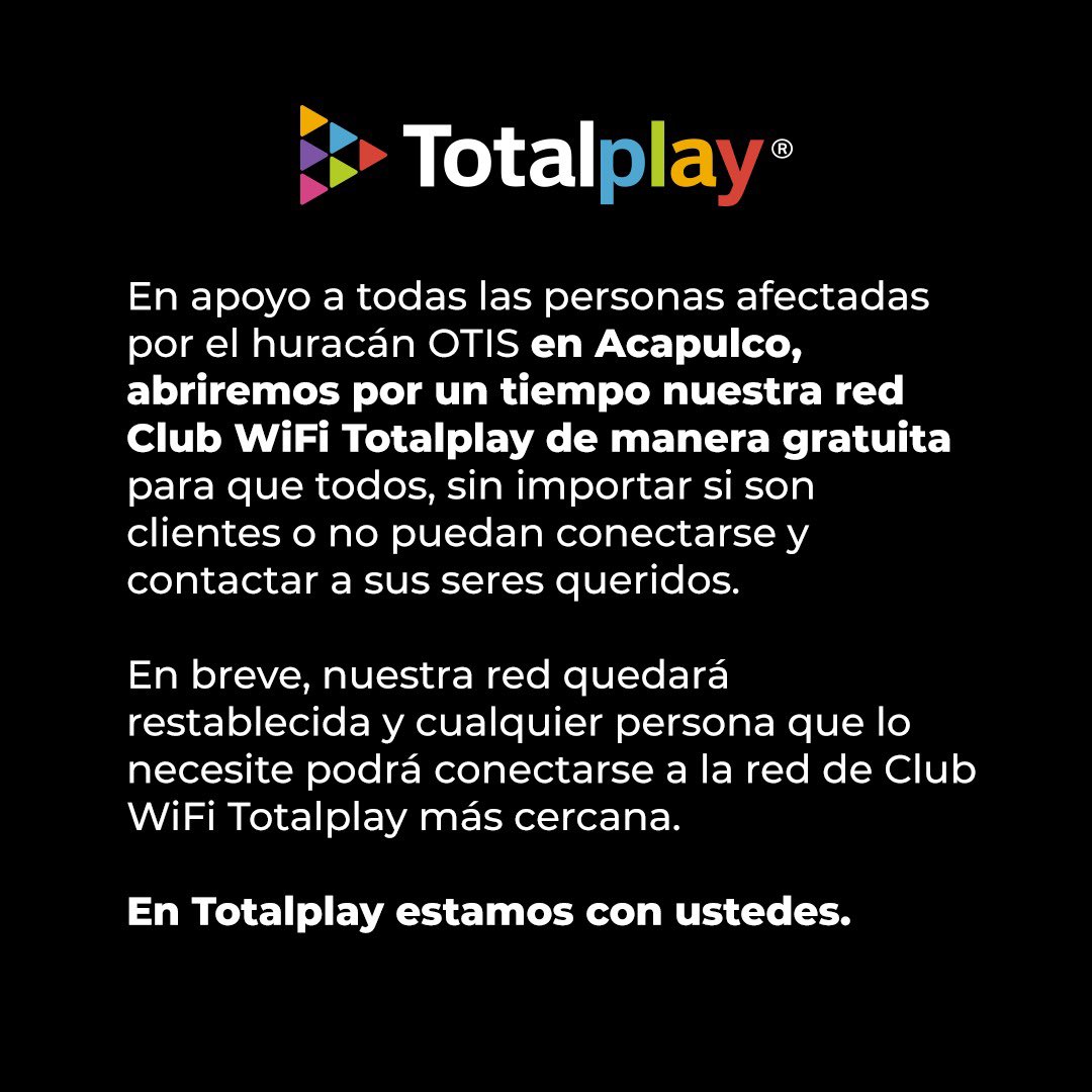 RomoKuri's tweet image. Para nosotros siempre ha sido importante mantener conectadas a las personas en todo momento y en esta situación tan difícil que atraviesa Acapulco no será la excepción.