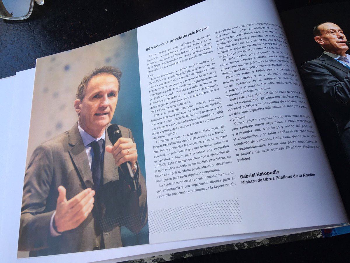 carladelcueto's tweet photo. El año pasado escribimos un libro sobre los 90 años de Vialidad Nacional con @valeria.gruschetsky . Aprendimos muchísimo y no nos cansamos de decir que es una repartición modelo, verdaderamente federal y que dio respuesta a las necesidades de la sociedad en cada coyuntura. https://t.co/Rxmmfl5W7n