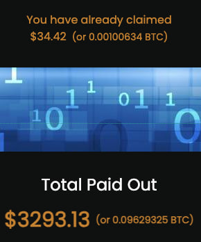 BtcPrinterEth's tweet photo. We have just made an improvement to the claim dapp that shows how much you've made, and how much we've paid out! $3.29k paid out in #BTC rewards to our holders. @sea_cryp not something you see every day from a 26hour old project. https://t.co/VMJOwtVCy2