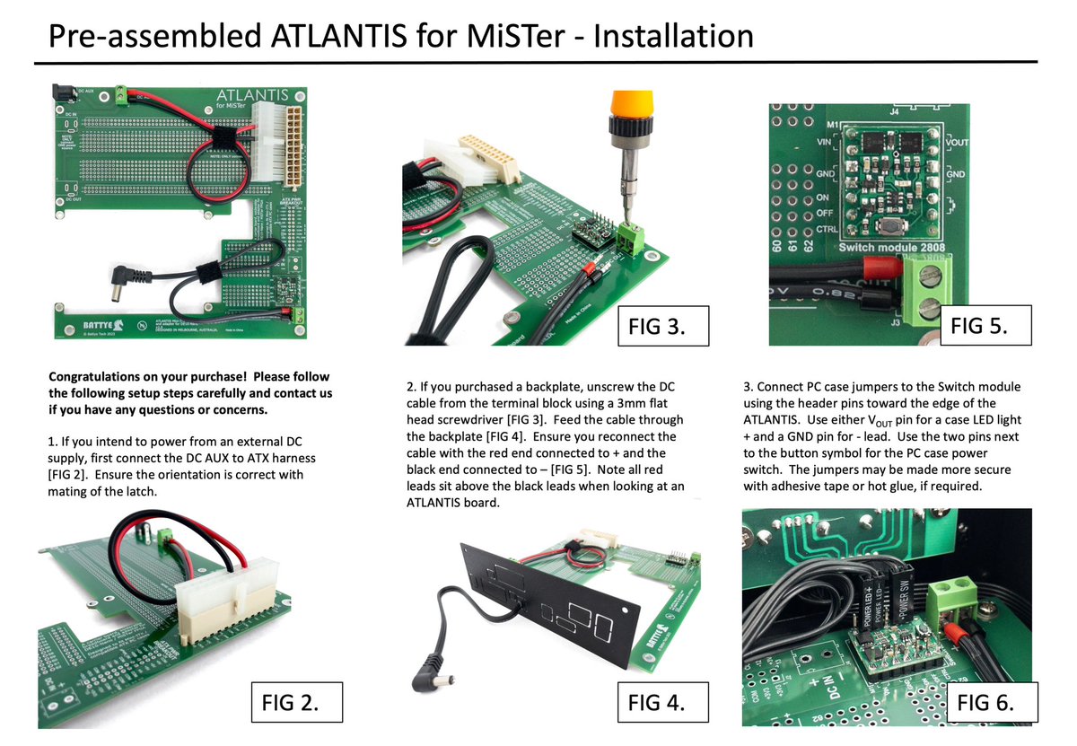 We have temporarily SOLD OUT of #ATLANTISforMiSTER Pre-assembled boards.  More stock will be available Tuesday 31st October 🎃 👻