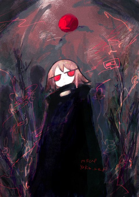 「black cloak looking at viewer」 illustration images(Latest)