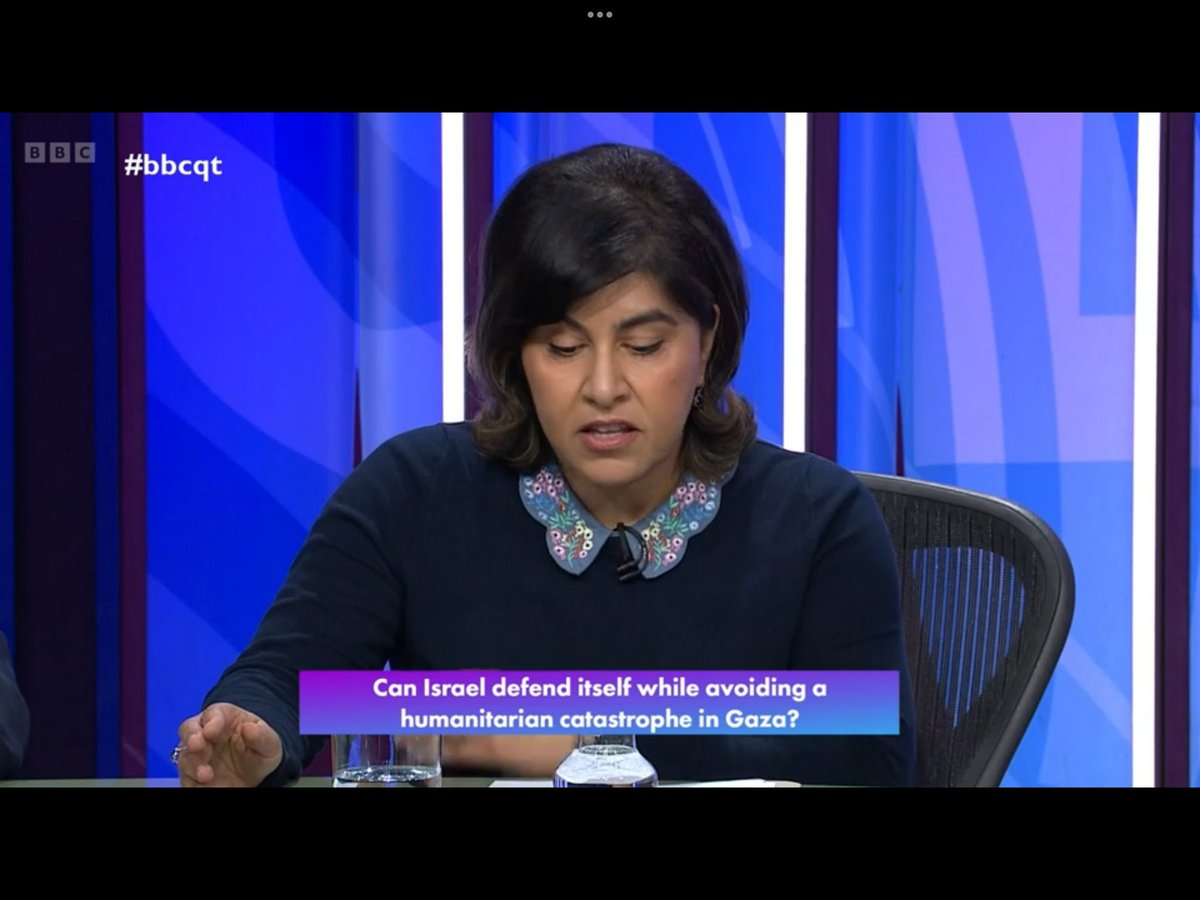 She doesn’t want a General Election as soon as possible (I do) but I’ll still say that Baroness Warsi is a cut above just about everybody who appears on Question Time.

She is fantastic.

#baronesswarsi #bbcqt #bbcquestiontime #bradford