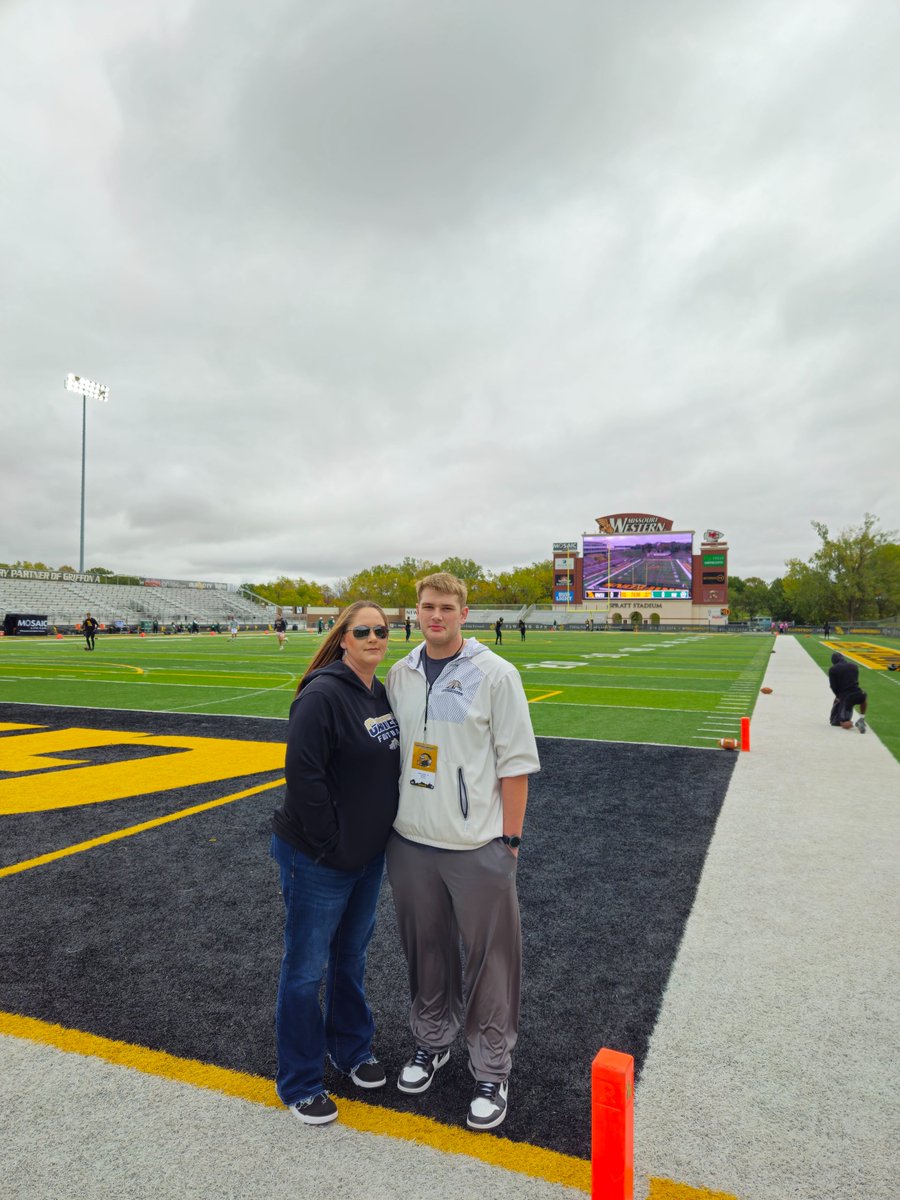 Aiden Tabish (@aidentabish) on Twitter photo A couple weeks ago I was able to attend a game <a href="/MWSU_Football/">Missouri Western Football</a> and check out the campus/facility. Excited to come back. Thank you for the hospitality <a href="/Coach_Marshall_/">Clay Marshall</a> and MWSU Football and staff. A couple weeks ago I was able to attend a game <a href="/MWSU_Football/">Missouri Western Football</a> and check out the campus/facility. Excited to come back. Thank you for the hospitality <a href="/Coach_Marshall_/">Clay Marshall</a> and MWSU Football and staff.