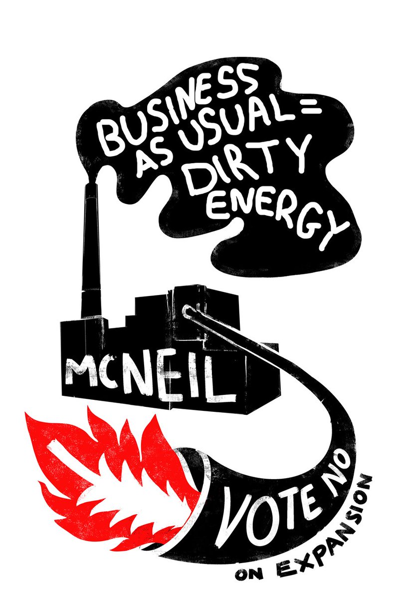 Misguided energy policy, politics, and adherence to “business as usual” threatens to lock us into a dirty, dangerous, and unjust future climate. Contact City Council and demand they break from old thinking and vote NO on the expansion of the McNeil plant. stopbtvbiomass.org