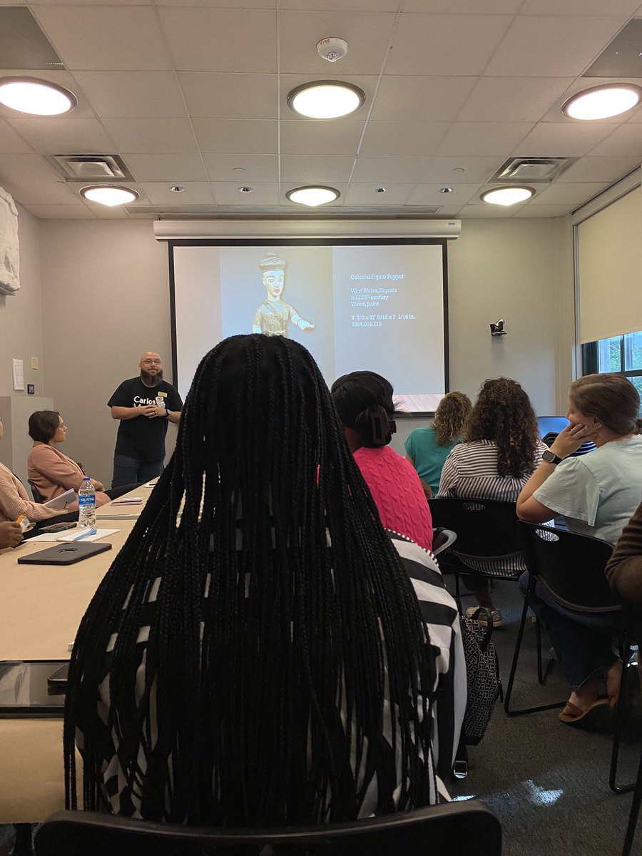 LetsGoghSkeete's tweet image. Great PL at @carlosmuseum today! Thank you @CobbVisualArts ❤️#CobbArtRocks #ObjectBasedLearning #GalleryTour