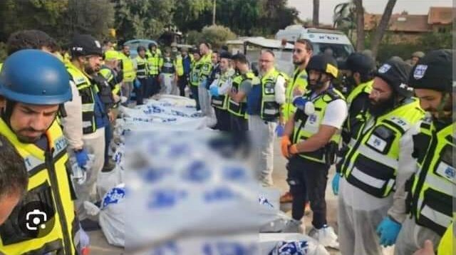 A radio interview this morning with the director of Israel's Institute of Forensic Medicine describes the current situation.

There are 400 parts of bodies left unidentified. There are no longer whole bodies left. Just a collection of body parts. 

Body parts belonging to 400