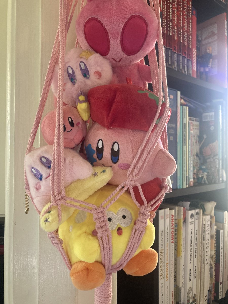 Whoops, my Kirby collection exploded after the Portland Retro Game Expo