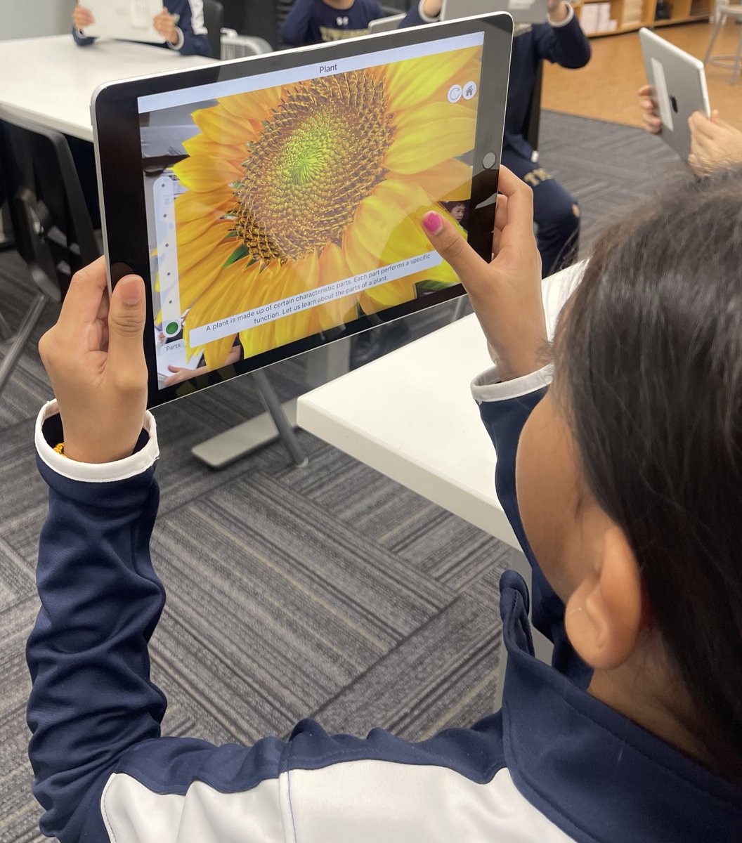 Using AR to reinforce students learning in the classroom! #EdTech #Plantale #AR