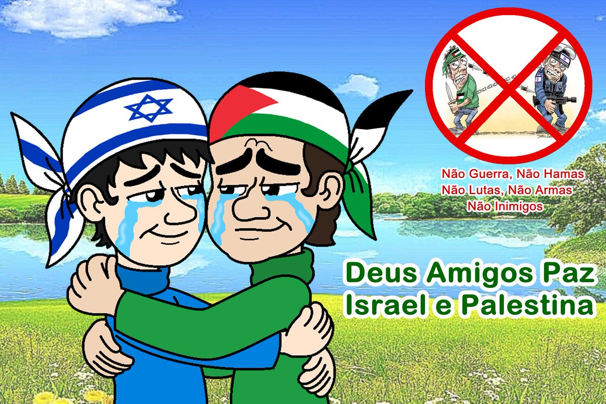 edjuniormar1021's tweet photo. Israel e Palestina Paz Pessoas e Famílias, Amigos 
❤️🇮🇱🇵🇸 
#desenho #cartoon #تصميم #לְעַצֵב
#Israel #Palestina #asia #فلسطينية #ישראל https://t.co/6L2XxsJdMZ