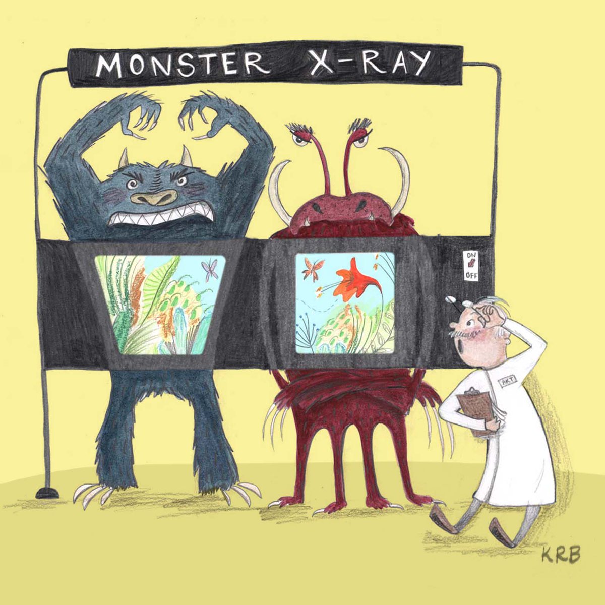 NEVER MAKE FRIENDS WITH A MONSTER, they’re horrid and scary and very unclean!—Unless . . . they’re secretly sweet on the inside and all you need is to learn how to speak the way they do. GRAHHHHHRGGG! #humor #rhyme #PBPitch