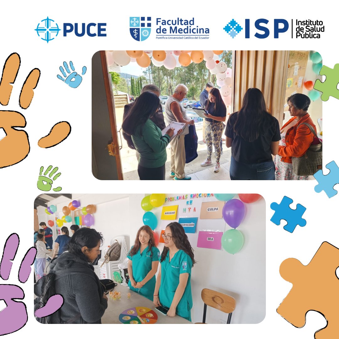 Nuestros chicos de la
<a href="/FACULTADDMEDICI/">FAC DE MEDICINA PUCE</a>
del Proyecto de Vinculación "Salud y Esperanza" compartieron con los vecinos del Barrio "La Comuna" sobre la #prevención de la #HIPERTENSIÓN y el cuidado de su salud.
<a href="/PUCE_Ecuador/">PUCE Ecuador</a>
Novedades de nuestro proyecto en RRSS como:
<a href="/IspPuce/">ISP PUCE</a>