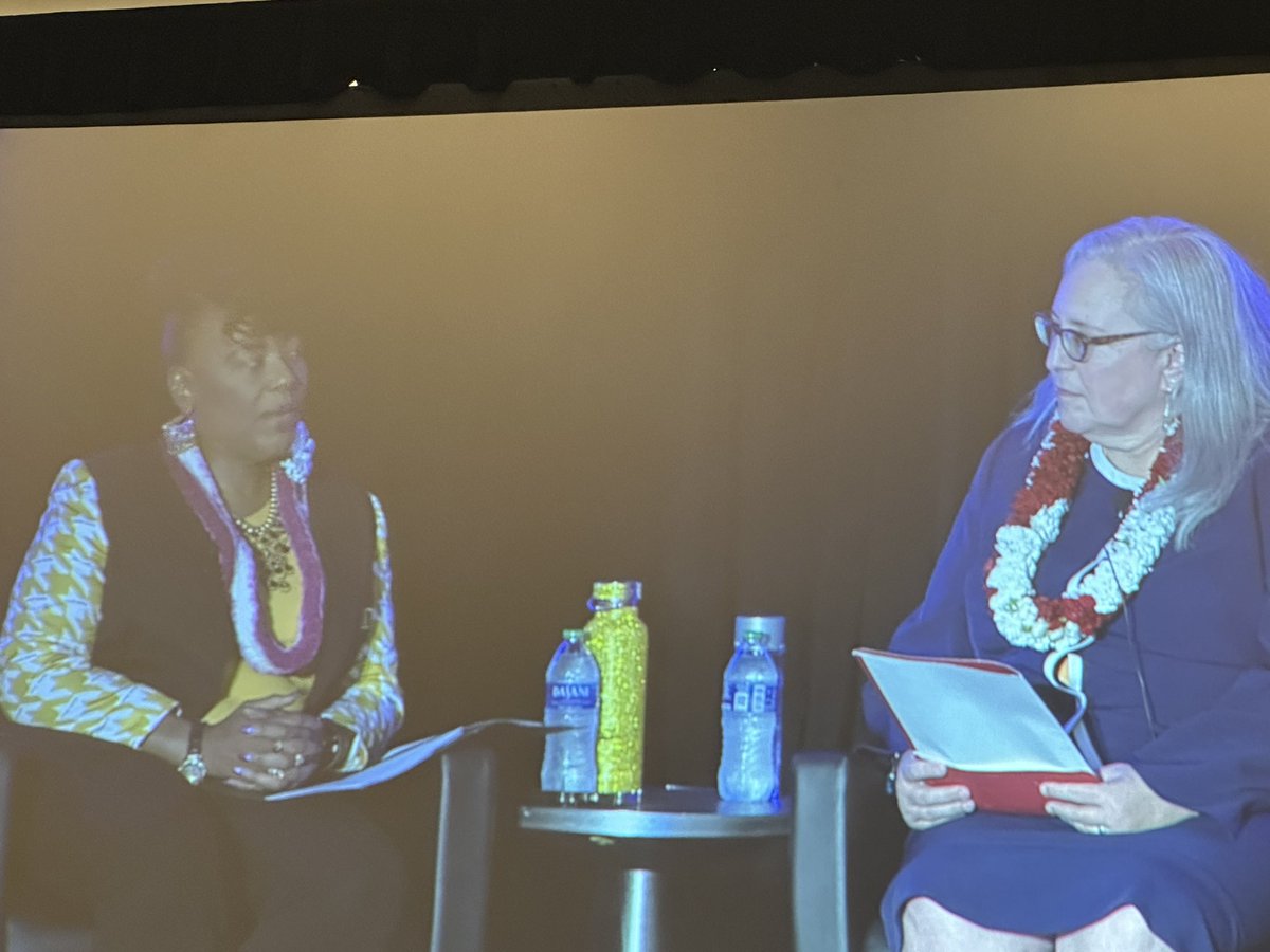 emarelyr's tweet image. APM Opening Plenary w/ @BerniceKing #cswe23