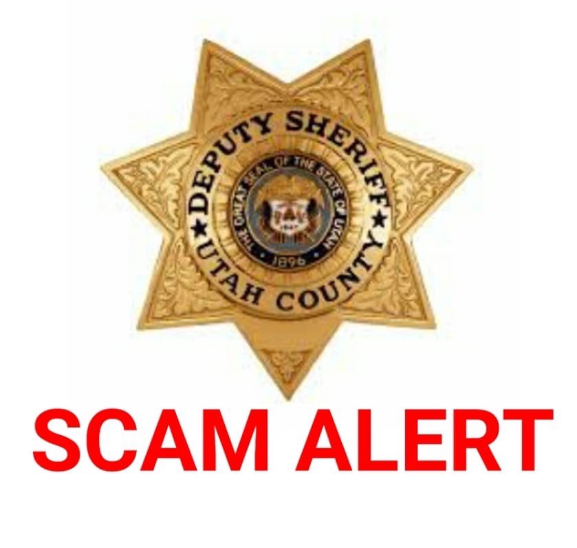 ***SCAM ALERT***
This is not new, but we do seem to have had reports of more scams lately. Some use the name of a real <a href="/UCSO/">Utah County Sheriff</a> employee, while others use a fake name. Either way, they want your money. You can ALWAYS call law enforcement to see if you have a warrant.