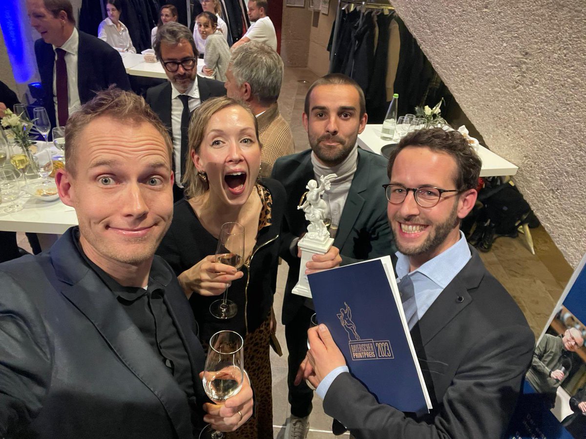Was für ein Abend! Printpreisgewinner:innen! Sowas von höchsterfreut! ➡️ azol.de/68300336