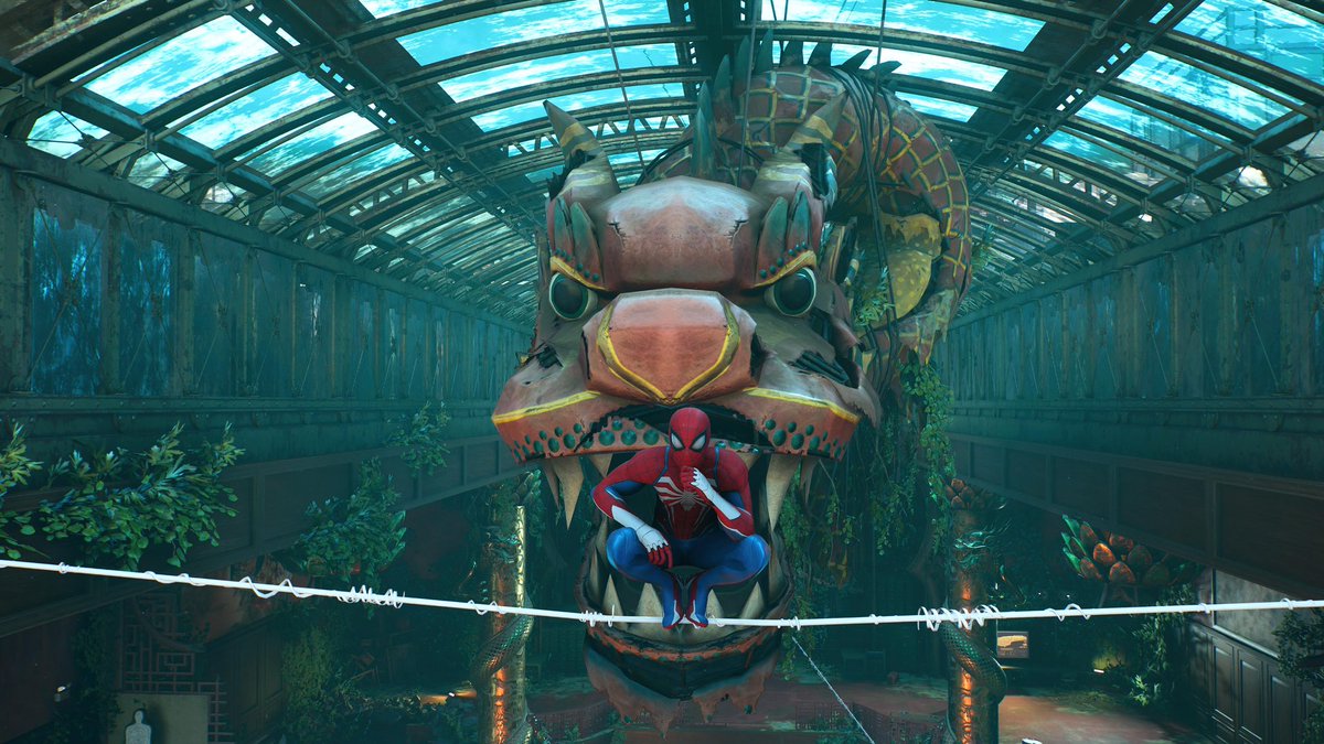 ryryweiss's tweet photo. Rolled credits on #SpiderMan2 and I don’t want to stop. Such a special game, this will be the next generation’s “Spider-Man 2” the way we always talked about the PS2 version. https://t.co/8chNwe05m0