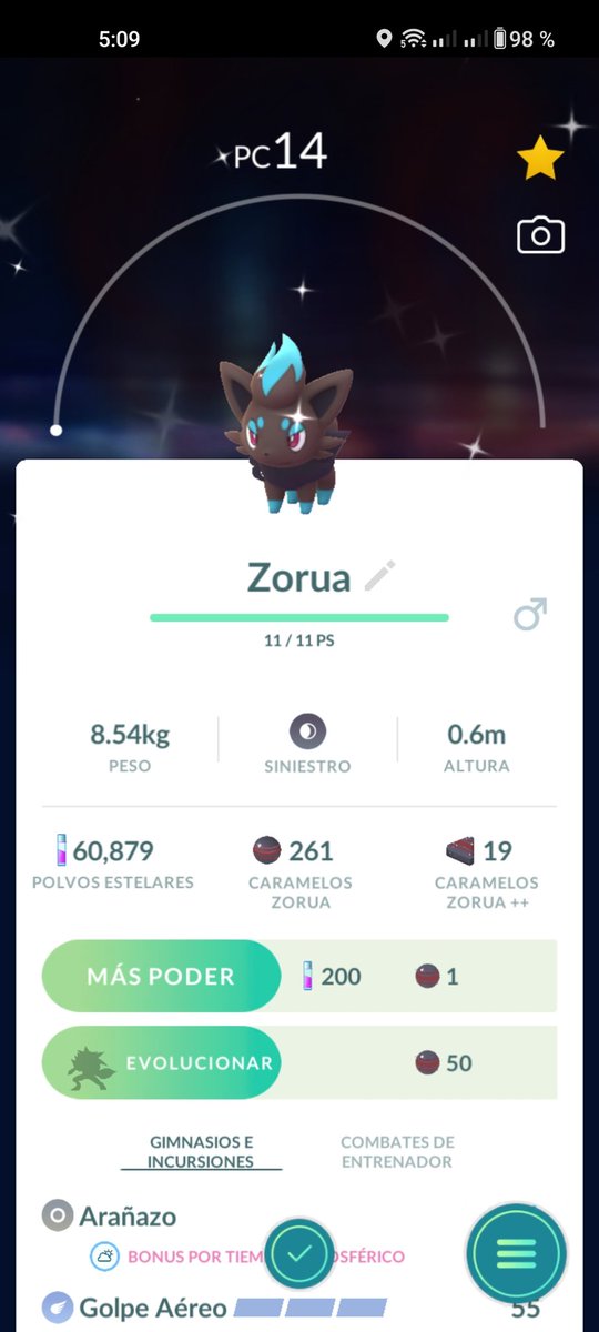 JuZZeC's tweet photo. @8BitCR ya tengo para el siguiente video de Pokémon raros, Shiny y level 1. https://t.co/krNb6cYCjp