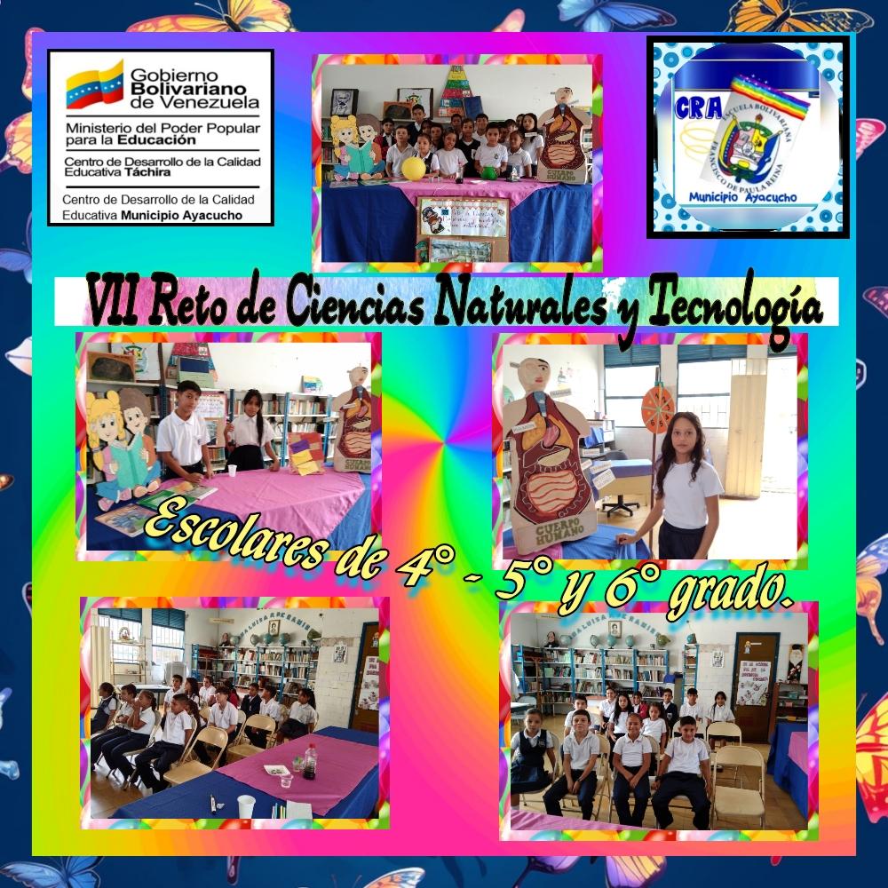 Hoy 26 de Octubre se Realizó el VII Reto de Ciencias Naturales y Tecnología. Fase Institucional en la E.N. Francisco de Paula Reina. Municipio Ayacucho. @MPPEDUCACION  <a href="/Berzabethg1/">Berzabethgandicaoficial</a>  <a href="/CDCETachira/">CDCE Táchira</a>  <a href="/Crazet2011/">Crazet2011</a> <a href="/cdceayacucho/">CDCE Municipio Ayacucho</a> <a href="/ayacuchocra/">Ayacuchocra</a> <a href="/circuito4ayacu/">𝓒𝓲𝓻𝓬𝓾𝓲𝓽𝓸 𝓔𝓭𝓾𝓬𝓪𝓽𝓲𝓿𝓸 4</a>