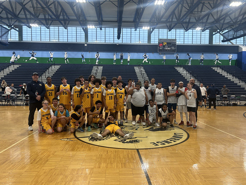 Game of the season so far at host <a href="/lancerathletics/">Lancer Athletics Denver</a>.  Highly physical and skilled battle that even a 2 min overtime couldn’t end a result. Game ended as it should have.  46-46.  We are all WINNERS today.   <a href="/GLTechAthletics/">GL Tech Gryphons</a> <a href="/SpOlympicsMA/">Special Olympics MA</a>