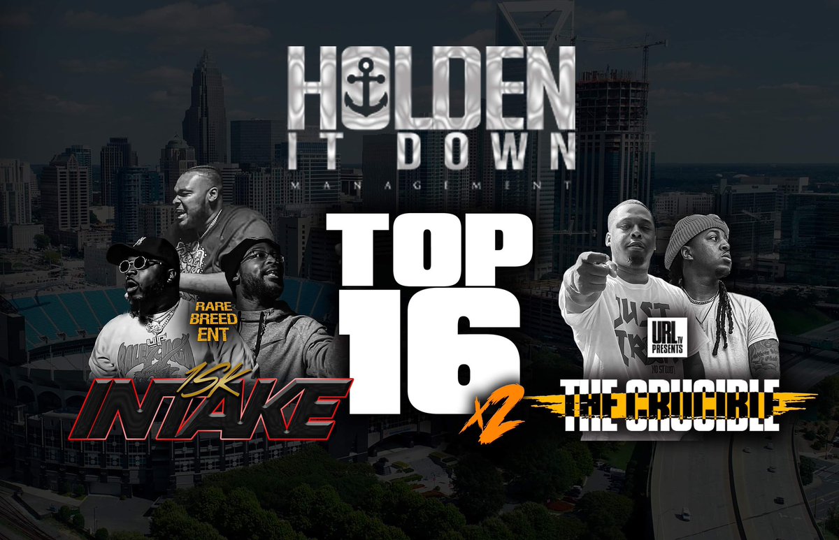 SPADE803's tweet image. HOLD IT TF DOWN!! 

TOP 16 x2

@Marvolus1984 
@IAM_SPOKENSC 
@ImmShadow 
@DaGawdd843 

#HIDM 
#URLCrucible 
#RBEIntake